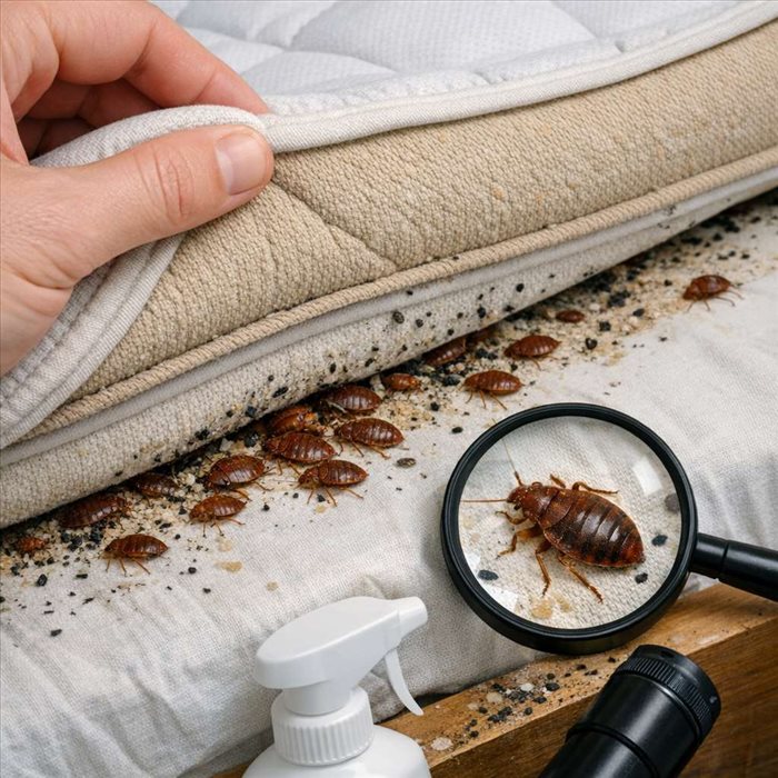 التخلص من بق الفراش وأسباب صعوبة القضاء عليه